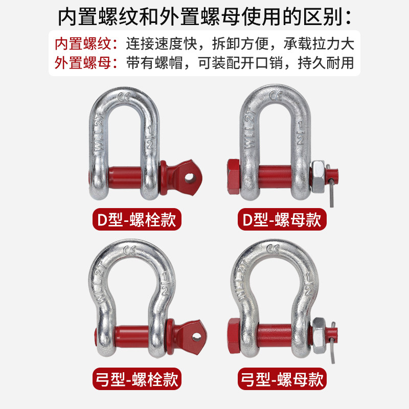 2130美式马蹄型卸扣，重型吊装必备？2026吊装工具趋势全解