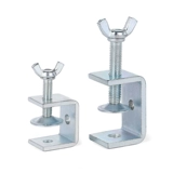 Железный -галванизированный тигр зажима u - -образная фиксированная зажимная зажима c -обработка с фиксированным кронштейном