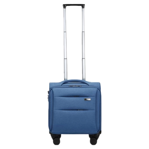 Чемодан, 18 дюймов, ткань оксфорд