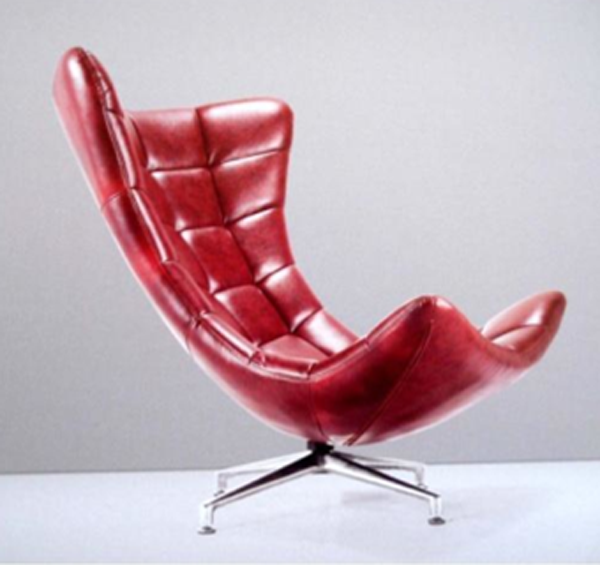 Light luxury classic designer single metropolitan leisure sample room living room club reception balcony rest lounge chair