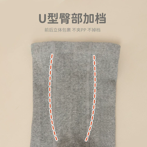 Хлопковые штаны, мультяшные детские демисезонные колготки, носки, из ворсистого хлопка, с вышивкой