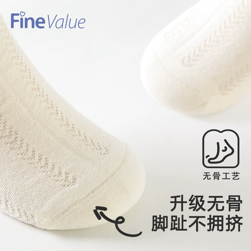 Летние тонкие носки, детские гольфы, средней длины, стиль Лолита