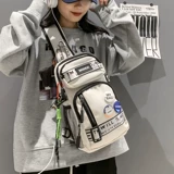 Вместительная и большая нагрудная сумка, трендовая сумка для телефона для отдыха, рюкзак