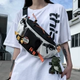 Летняя нагрудная сумка, поясная сумка для школьников, трендовая сумка через плечо, сумка на одно плечо