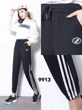 Luo Shuai 9913 Model Genuine New Fashion Slim-Fit Elastic Long Pants (Clearance Price)