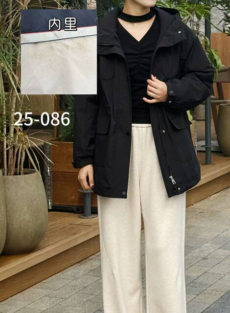 Ying Ming Qi Official Store Genuine Product Model 086, Plus-Size, Fashionable, Casual, Loose-Fitting, Slimming, Colorful Parka Jacket