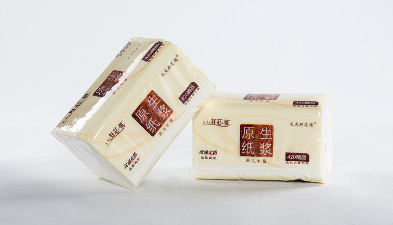 Every day good mood removable toilet paper tissue paper 400 sheets 3-layer tissue paper napkin paper toilet paper 32 packs