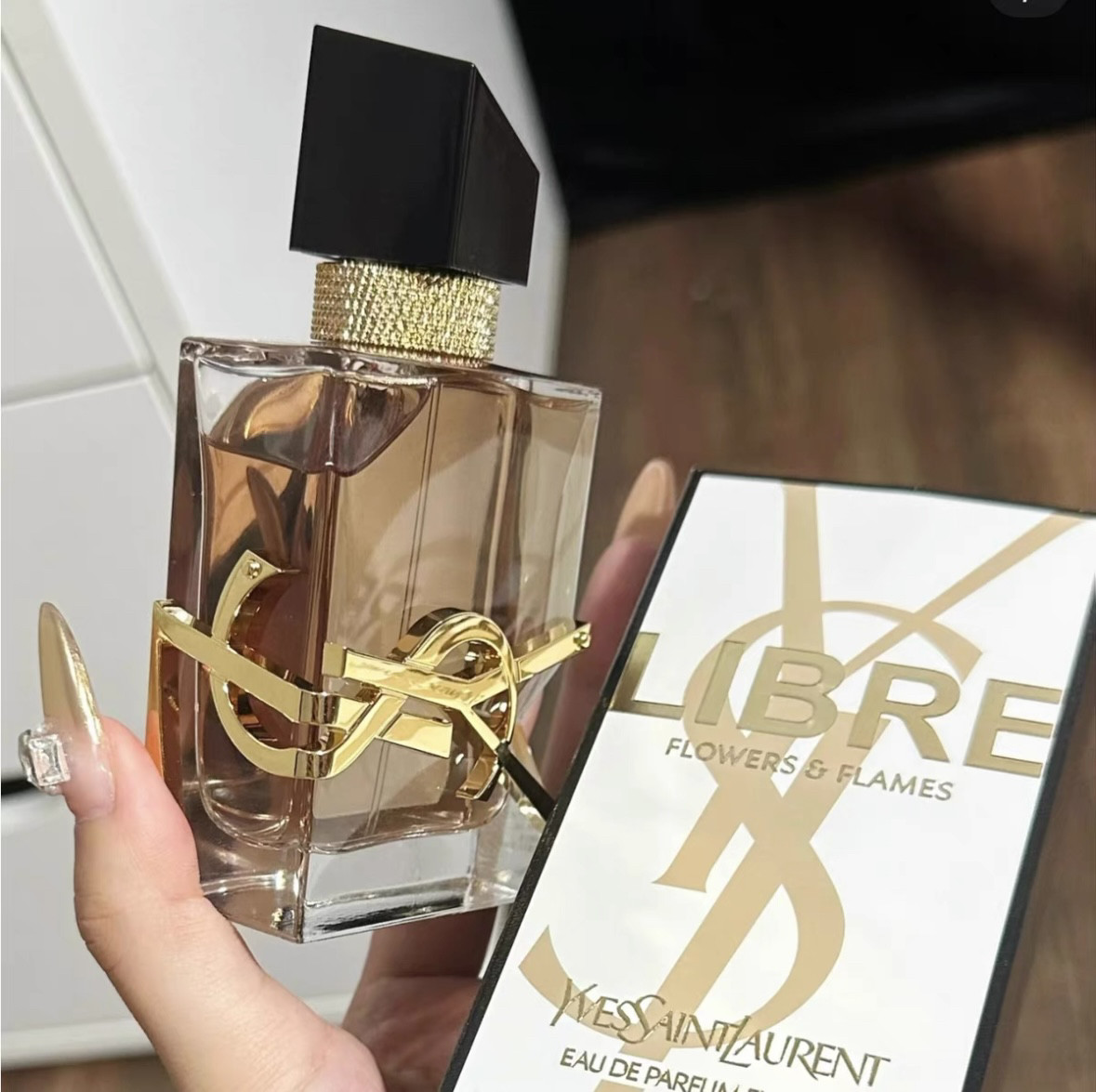 专柜现货YSL圣罗兰新品沙漠百合自由至上女士香水30ml 50ml 90ml