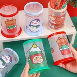 Детская награда для школьников, канцтовары, складной настольный держатель для ручек, коробка для хранения, рождественский подарок, подарок на день рождения, для средней школы, «сделай сам»