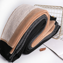 Warm Pants Men plus suede Thickened Winter Fever Duvet Inner Threading Cotton Pants Wool kneecap bottom pants Pants Autumn Pants Women