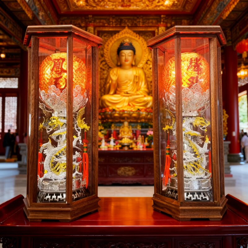 Offering Lamps to Deities, Tin Copper Electric Candles, Led Tin Candles, Offering Lamps in Front of Buddha, Long-Lasting Lamps in Front of Buddha