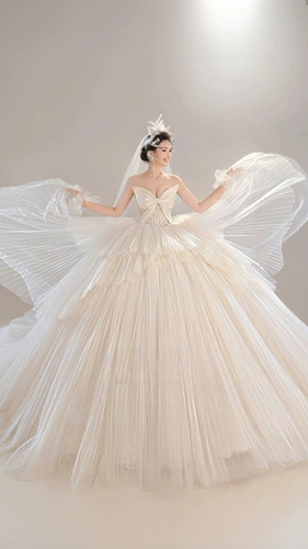 Ретро белое свадебное платье подходит для фотосессий для влюбленных, французский стиль