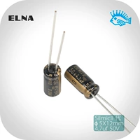 4.7UF 50V Elna Silmicii RFS Новая оригинальная лихорадка аудио Электролитическая емкость 5x11