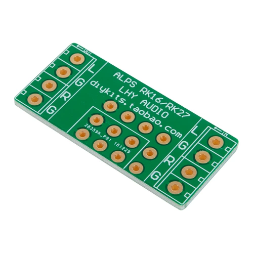Японский потенциометр ALPS RK16 50K 100KA, оригинальный импортный альпийский цветочный вал, двойной 6 футов