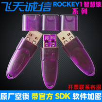 Flying Sky Integrity ROCKEY1 Smart Lock Plus Close Lock Original Factory Empty Lock R1 Smart Version Lock Housing Encryption Program Software Housing Original USB Lock Belt Development Kit Tool Intelligent type