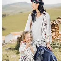 Inman flagship store 2019 mùa thu mới quốc gia bông thêu chuông vest vest vest nữ - Áo vest măng tô nữ