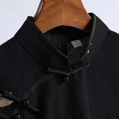 Ципао, демисезонное длинное платье, 2021 года, китайский стиль