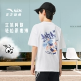 Детская трикотажная летняя дышащая хлопковая футболка, подходит для подростков, короткий рукав, 2025 года