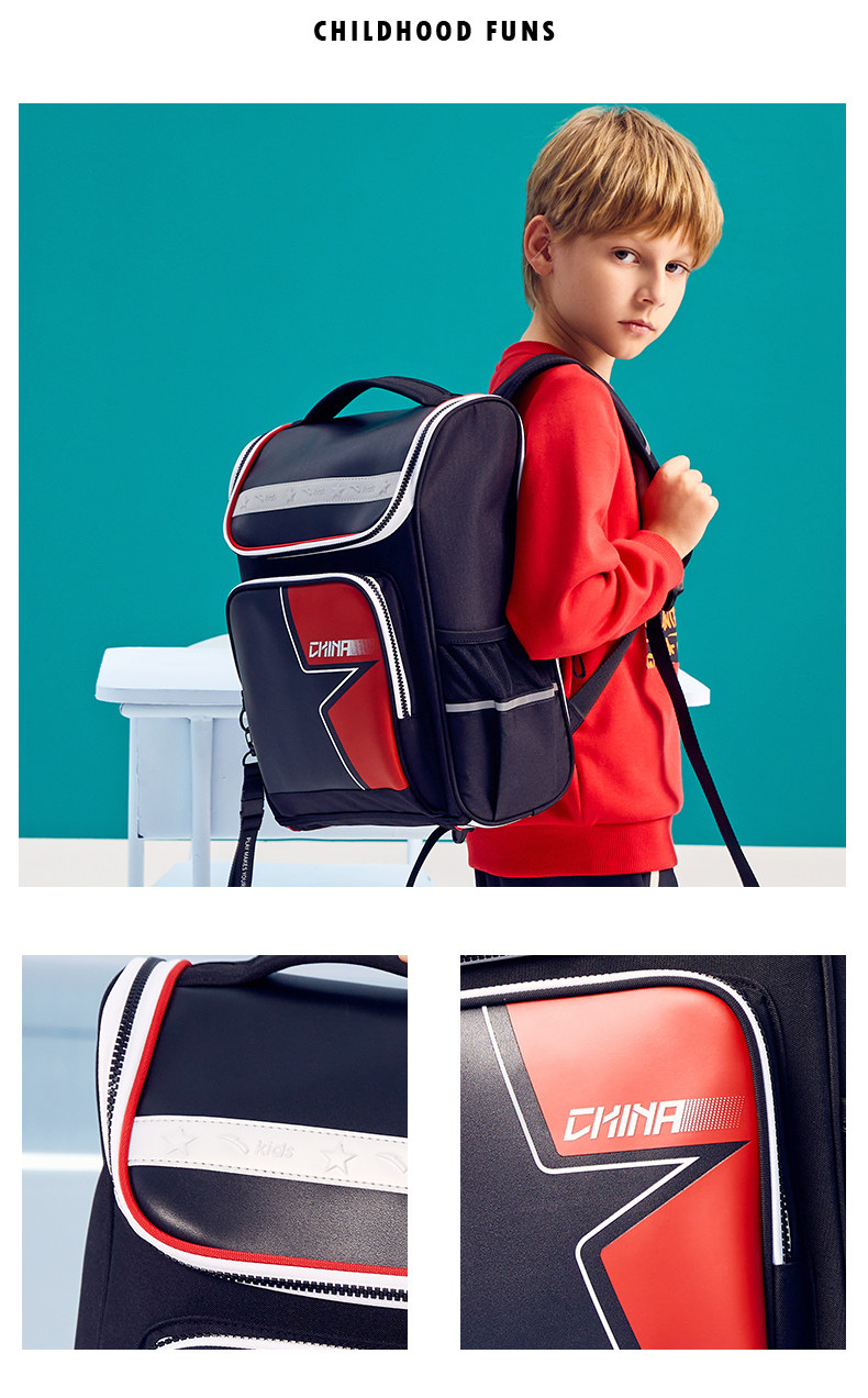 安踏 小学生书包大容量双肩包 图4