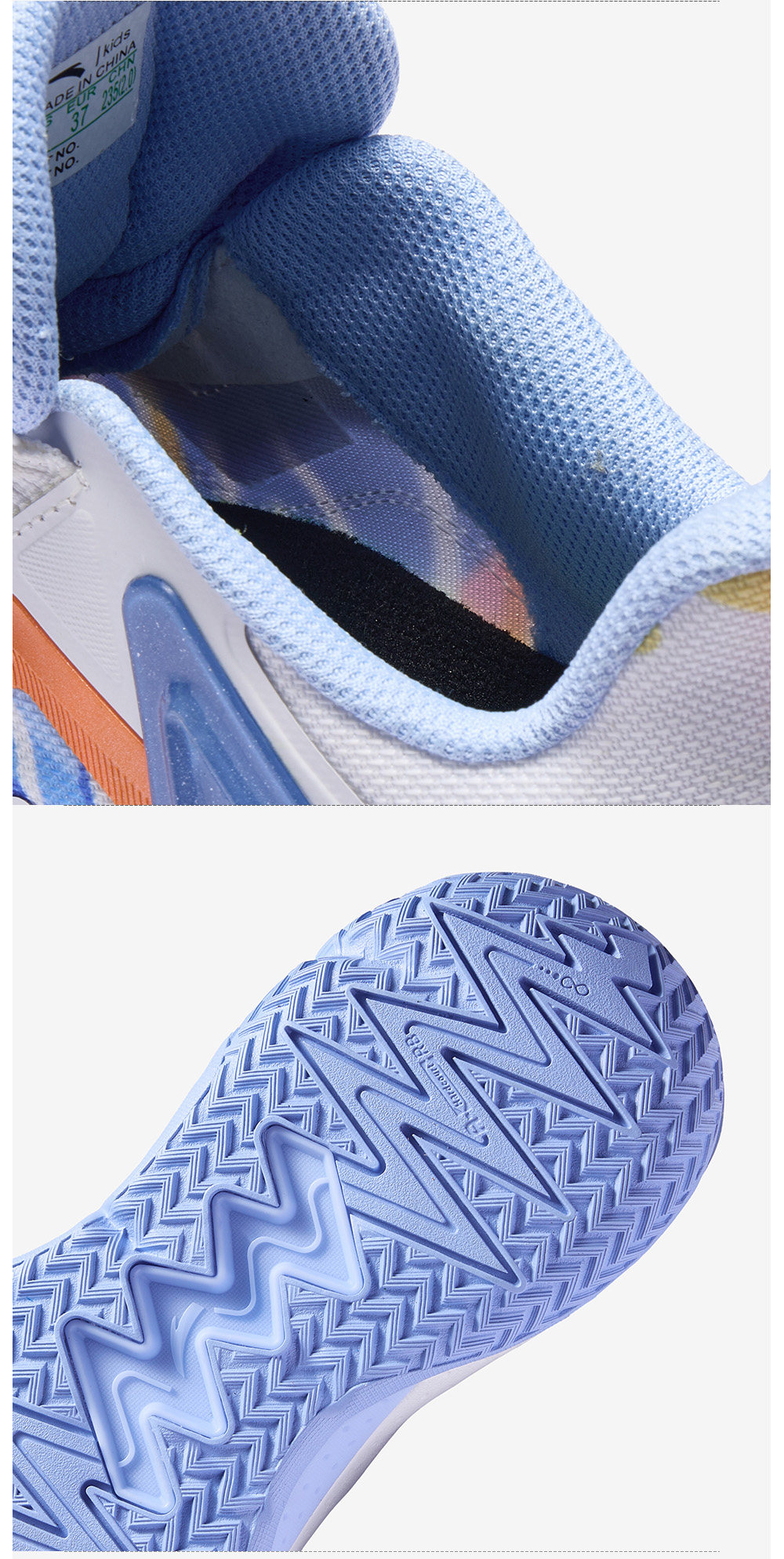 Anta Kids Reverse Scale | Basketball Shoes for Boys, New Professional Youth Model, Official Flagship Store Genuine Sports Shoes — 55