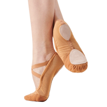 Yuebu dance shoes for women adult soft-soled practice shoes classical dance elastic mesh ballet dance soft-soled shoes showing instep summer