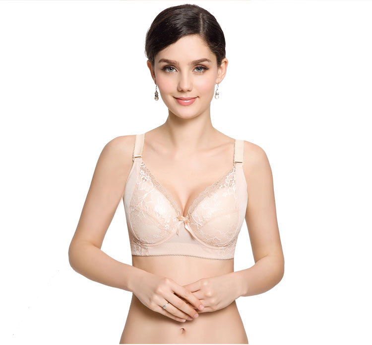 Áo ngực quá khổ mã lớn 200 pound chất béo MM cộng với phân bón để tăng mùa thu mỏng đồ lót đầy đủ áo ngực D95E100D áo ngực không gọng