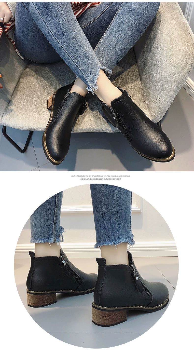 Bottes mi-saison femme en Polyurethane - Ref 3250273 Image 14