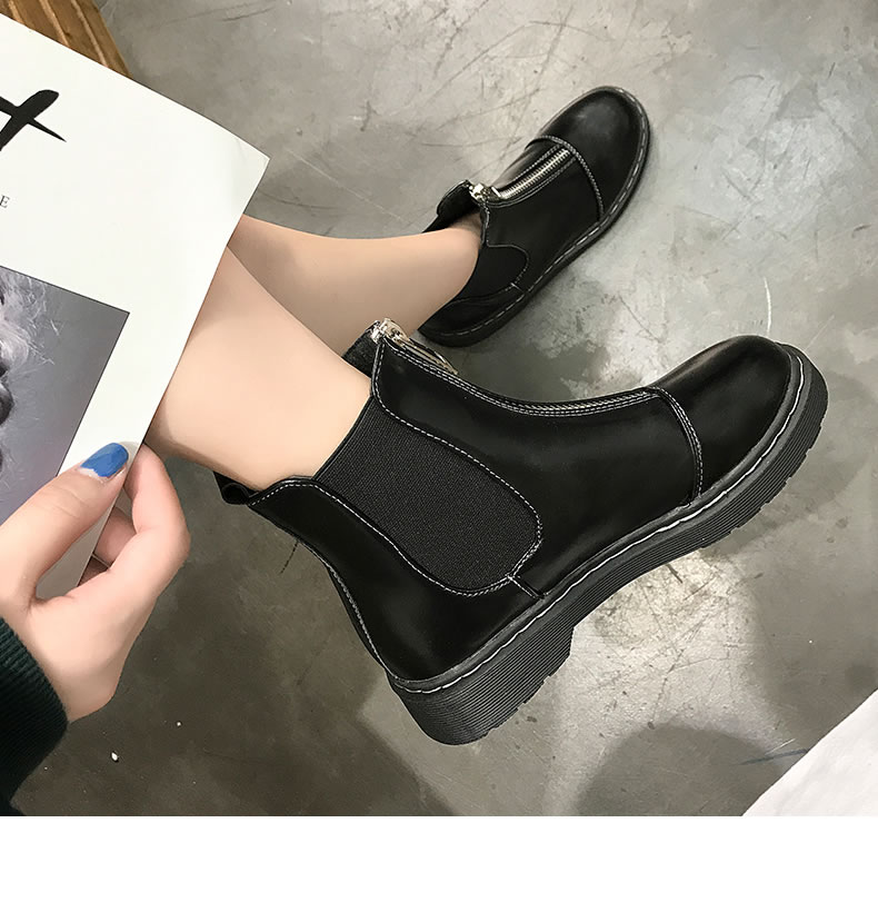 Bottes mi-saison femme en Polyurethane - Ref 3250019 Image 14
