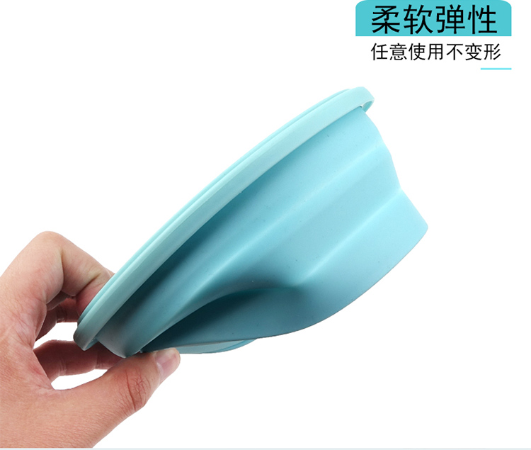 Du lịch gấp hộp ăn trưa silicone hộp ăn trưa ngoài trời hộp ăn trưa trái cây tươi bộ đồ ăn cầm tay đặt nhiệt độ cao - Hộp cơm điện sưởi ấm bình đựng cơm giữ nhiệt