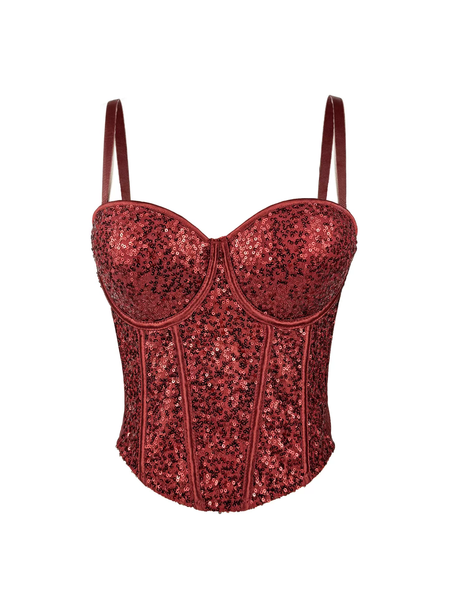 Костюм, топ-тюльпан (tube top), бюстье, бра, облегающий, эффект подъема