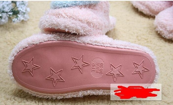 Chaussons enfants en suède - Ref 1026387 Image 4