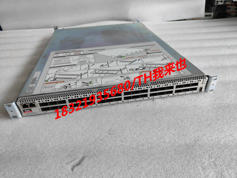 Sun Oracle 3019 IB交换机36口40GB 7361739数据中心级双电带导轨