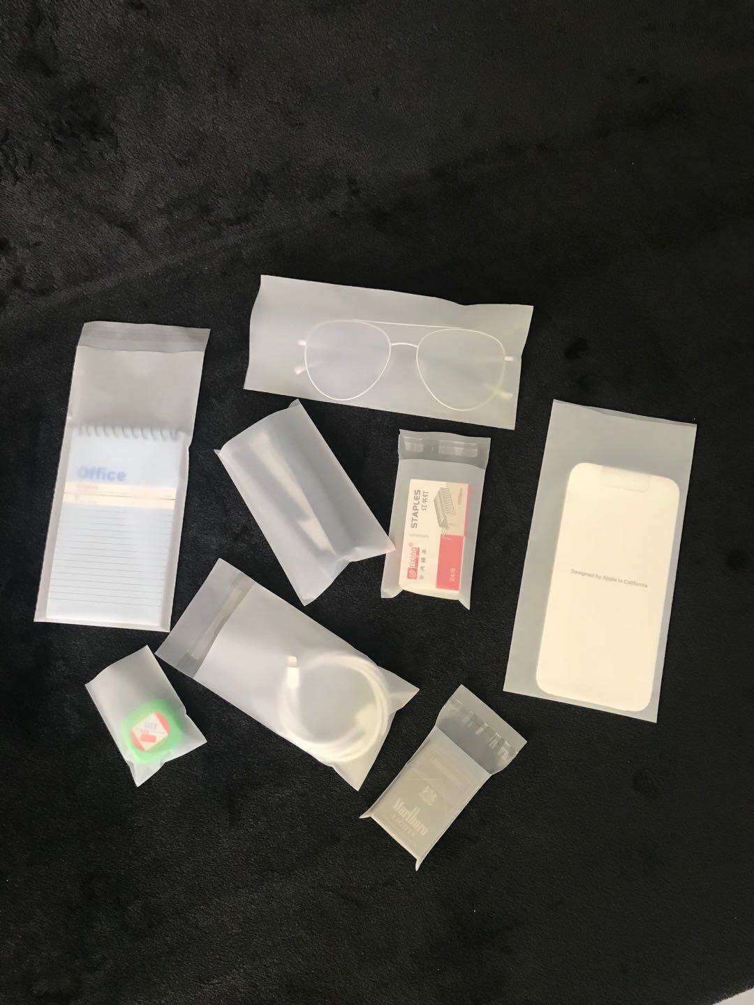 CPE frosted bag cpe plastic bag subblank cpe flat pocket cpe self-adhesive bag translucent plastic bag 7 silk thickness