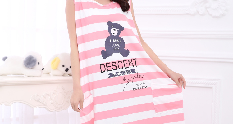 Thêm kích thước lớn nightdress chất béo mm200 kg cộng với phân bón tăng nữ mùa hè cotton ngắn tay áo phương thức Hàn Quốc phiên bản của bộ đồ ngủ dài