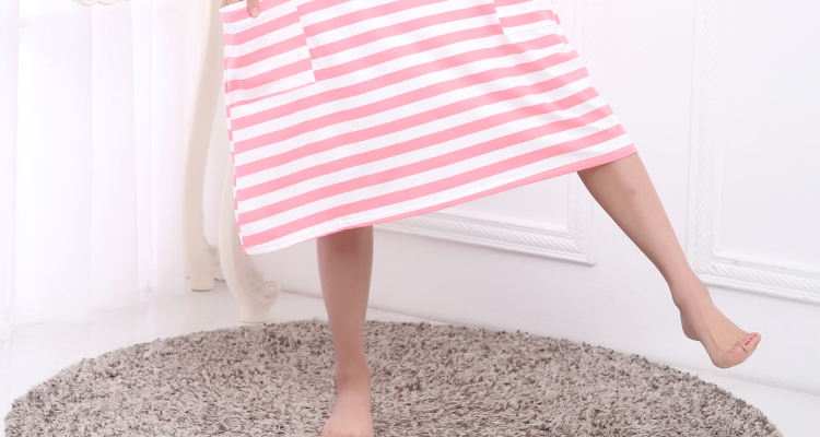 Thêm kích thước lớn nightdress chất béo mm200 kg cộng với phân bón tăng nữ mùa hè cotton ngắn tay áo phương thức Hàn Quốc phiên bản của bộ đồ ngủ dài