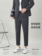 西裤男西装裤男士九分商务休闲正装高级灰色春夏男装长裤男款裤子