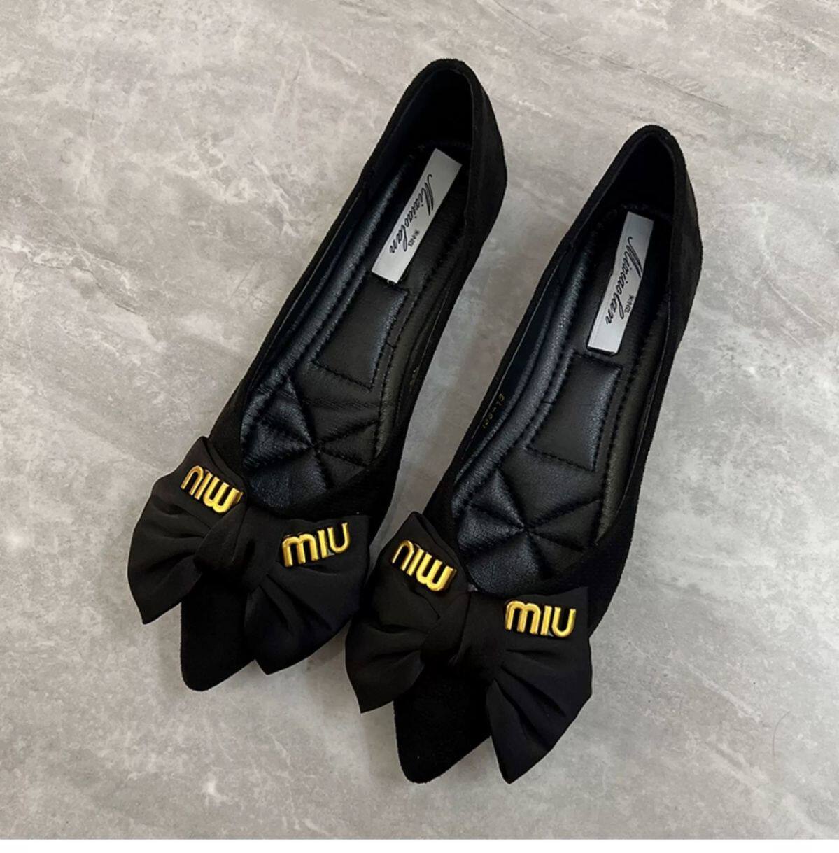 Elegant Black Pointed Flats: All-Day Comfort & Work Style - Detail image 4