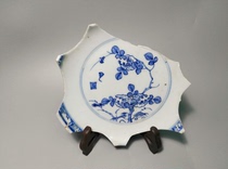 In the Qing Dynasty Yongzheng Buddhas hand means Fuqing the word Fu Shou Shuangquan Ancient Porcelain Specimen