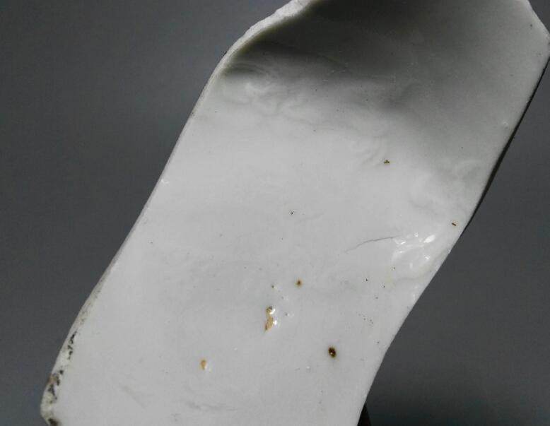 Metadai Cardinal porcelain ovum white glaze white porcelain printed dragon-body dragon claw ancient porcelain sheet specimen