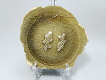 Song Dynasty Longquan Kiln Mizu super large size plastic double fish whole bottom Glaze Water first-class ancient porcelain specimen