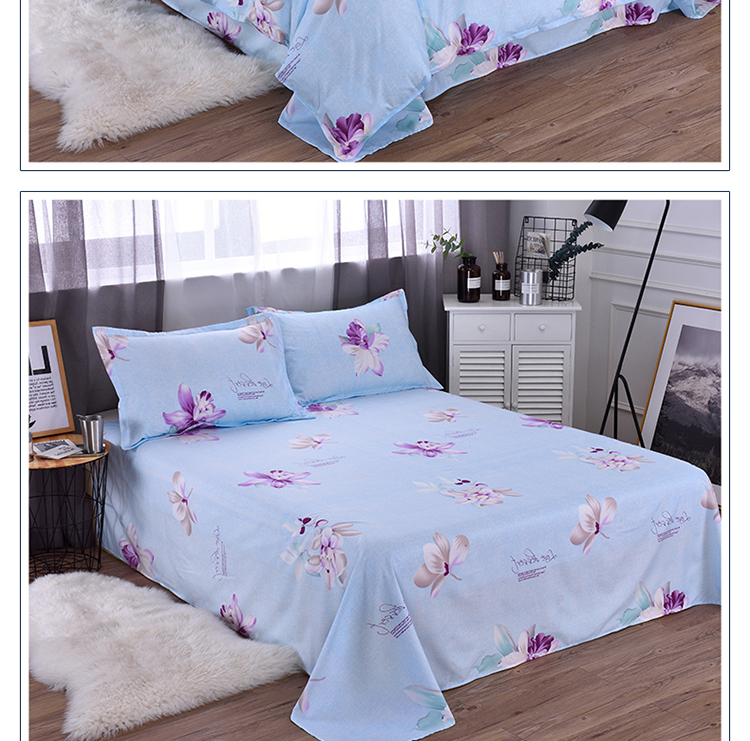 Mùa hè quilt bao gồm duy nhất mảnh chà nhám quilt giả bông đôi sinh viên duy nhất ký túc xá 1,5 m 1,8 2 m 2,2 m bộ chăn ga gối