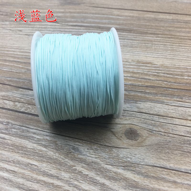Số 73 dây ngọc bện dây 71 bán không căng 0,6 mm vòng đeo tay vòng chân dây chuyền tự làm đường đỏ - Vòng chân vòng đeo chân cho nữ