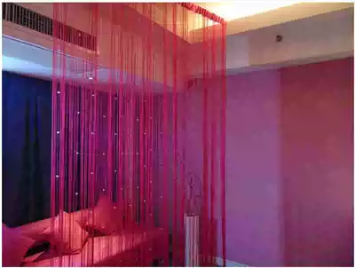 K9 crystal bead curtain curtain curtain curtain encryption partition porch curtain decoration finished luxury coarse tassel curtain