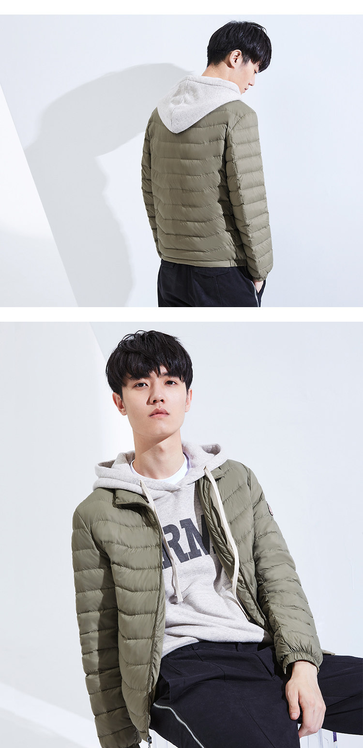 Blouson homme BOSIDENG    en Nylon - Ref 3119668 Image 42