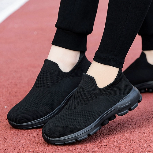 Спортивная обувь для матери, туфли, для среднего возраста, мягкая подошва