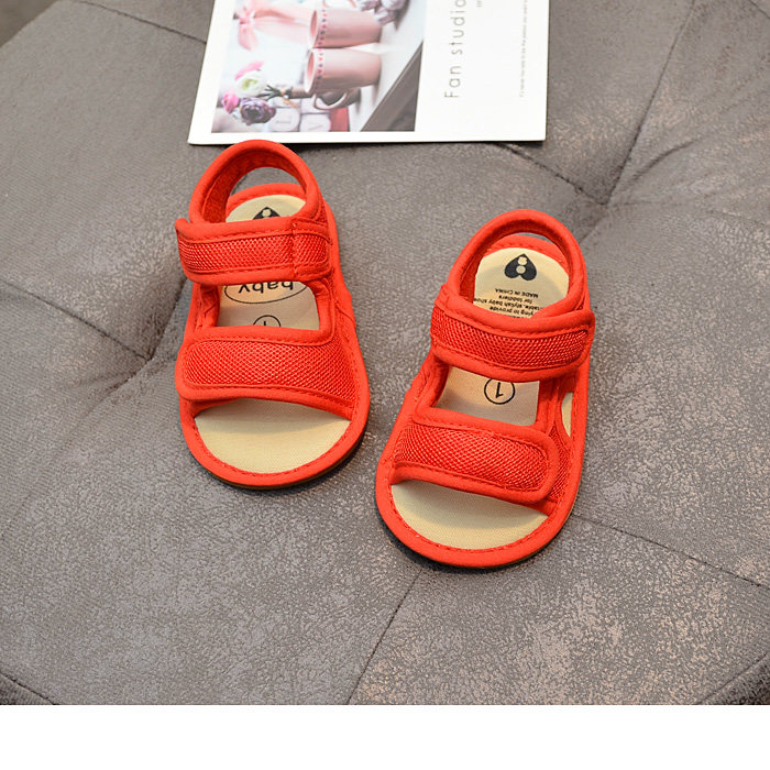Summer Mesh Anti-Drop Men's and Women's Soft Bottom Sandals for 0-1 Years Old — 8