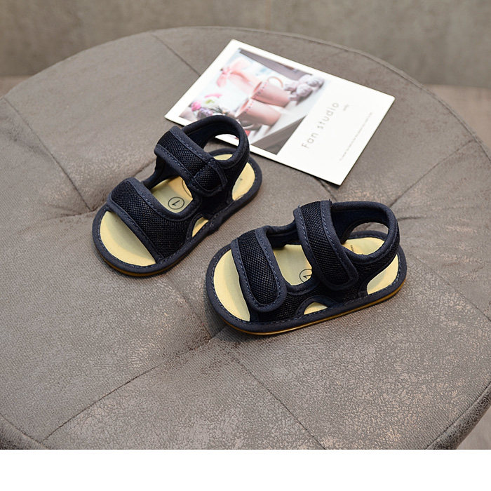 Summer Mesh Anti-Drop Men's and Women's Soft Bottom Sandals for 0-1 Years Old — 14