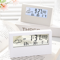 Alarm clock student desktop smart electronic clock time display timer 2023 new special wake-up artifact