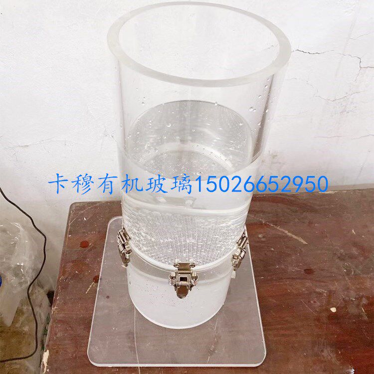 Transparent organic glass breathable tester urine-free detector acrylic cloth demonstration frame