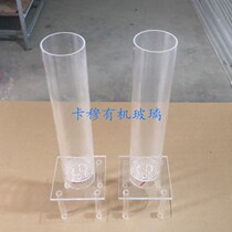 Transparent acrylic soil column soil seepage experimental device plexiglass soil column instrument diameter 160m200mm